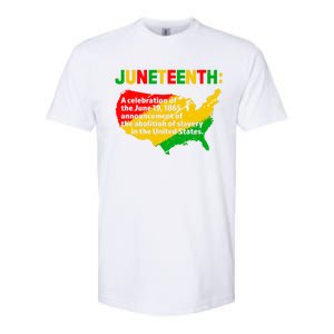 Juneteenth Celebrates Freedom Day African Pride American Cool Gift Softstyle CVC T-Shirt