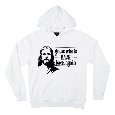 Jesus Christian Guess Who's Back Happy Easter Hoodie