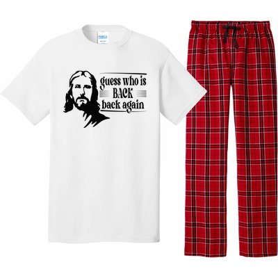 Jesus Christian Guess Who's Back Happy Easter Pajama Set