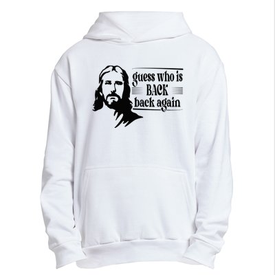 Jesus Christian Guess Who's Back Happy Easter Urban Pullover Hoodie