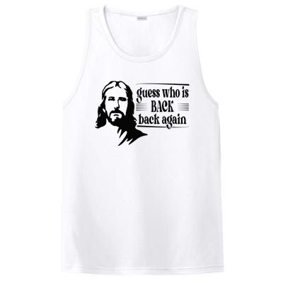 Jesus Christian Guess Who's Back Happy Easter PosiCharge Competitor Tank