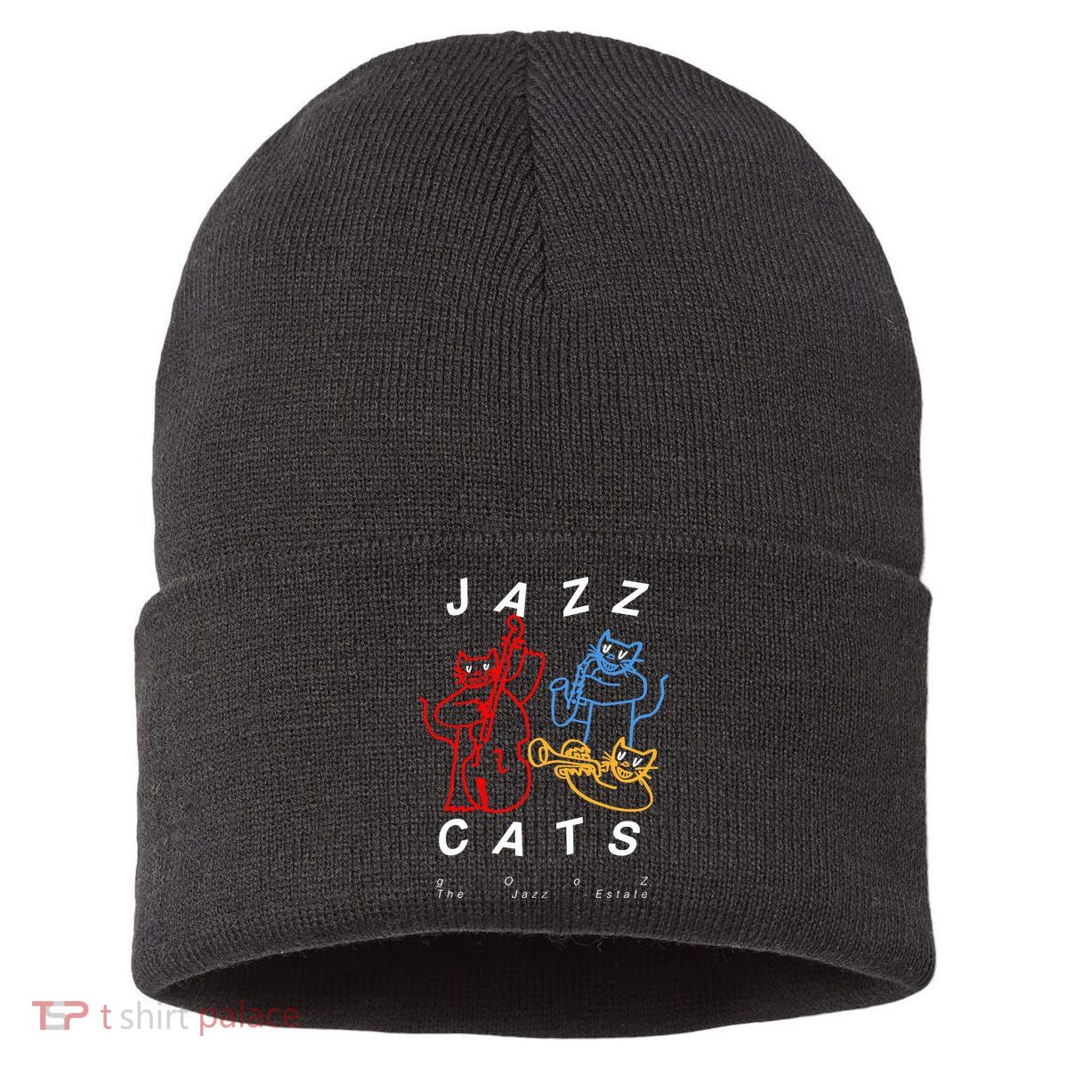 Jazz Cats Gooz The Jazz Estate Sustainable Knit Beanie