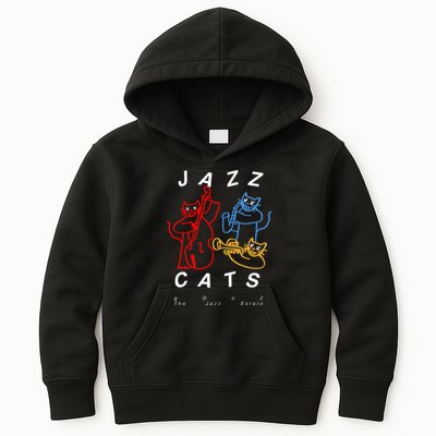 Jazz Cats Gooz The Jazz Estate Kids Hoodie