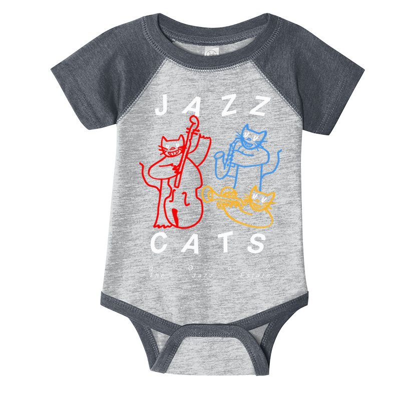 Jazz Cats Gooz The Jazz Estate Infant Baby Jersey Bodysuit