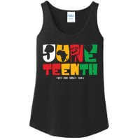 Juneteenth Celebration Graphic Ladies Essential Tank