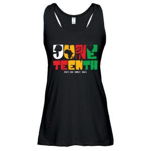 Juneteenth Celebration Graphic Ladies Essential Flowy Tank