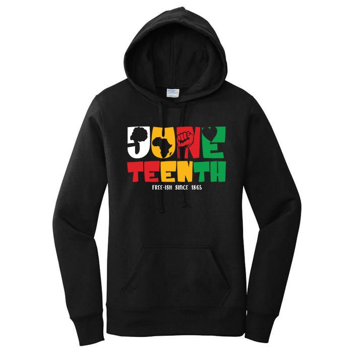 Juneteenth Celebration Graphic Women's Pullover Hoodie