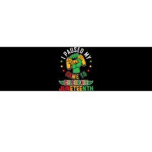 Juneteenth Celebration Graphic Bumper Sticker