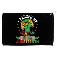 Juneteenth Celebration Graphic Grommeted Golf Towel