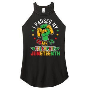 Juneteenth Celebration Graphic Women's Perfect Tri Rocker Tank