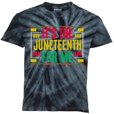 Juneteenth Celebration Graphic Kids Tie-Dye T-Shirt