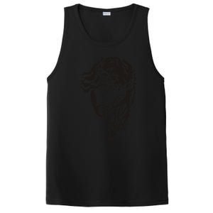 Jesus Christ God Love Face Religion Faith Graphic PosiCharge Competitor Tank