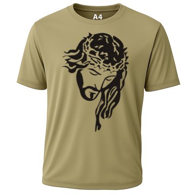 Jesus Christ God Love Face Religion Faith Graphic Performance Shirt