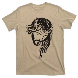 Jesus Christ God Love Face Religion Faith Graphic T-Shirt