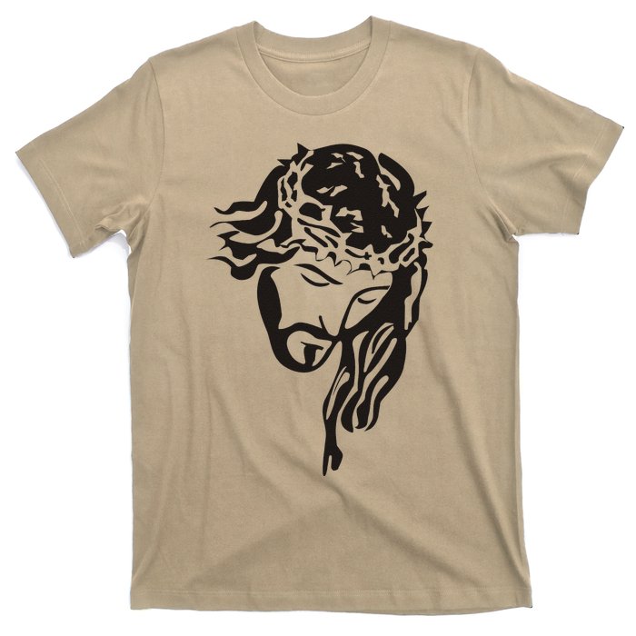 Jesus Christ God Love Face Religion Faith Graphic T-Shirt