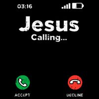 Jesus Calling God Christ Faith Religious Christian Gift Tall T-Shirt