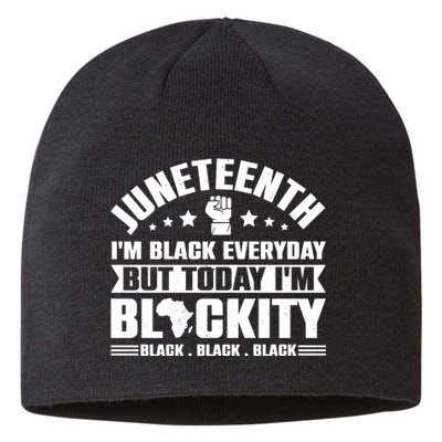 Juneteenth Celebration Graphic Sustainable Beanie