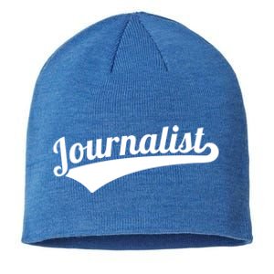 Journalist Cute Gift Sustainable Beanie