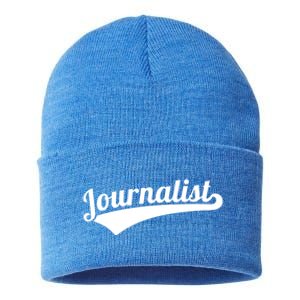 Journalist Cute Gift Sustainable Knit Beanie