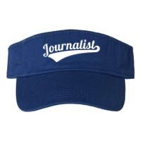 Journalist Cute Gift Valucap Bio-Washed Visor