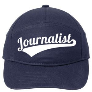 Journalist Cute Gift 7-Panel Snapback Hat