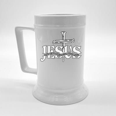 Jesus Christian Gift Beer Stein