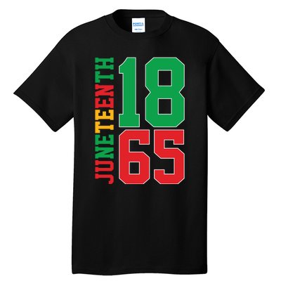 Juneteenth Celebration Graphic Tall T-Shirt