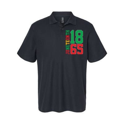 Juneteenth Celebration Graphic Softstyle Adult Sport Polo