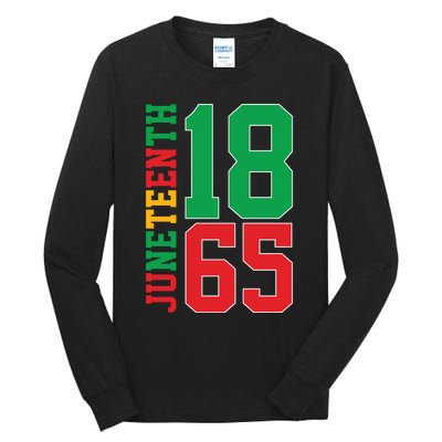 Juneteenth Celebration Graphic Tall Long Sleeve T-Shirt