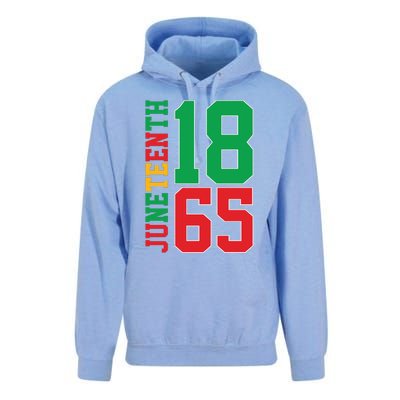 Juneteenth Celebration Graphic Unisex Surf Hoodie