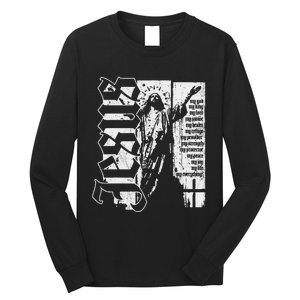 Jesus Christ God King Lord Savior Strength Prayer Christian Long Sleeve Shirt