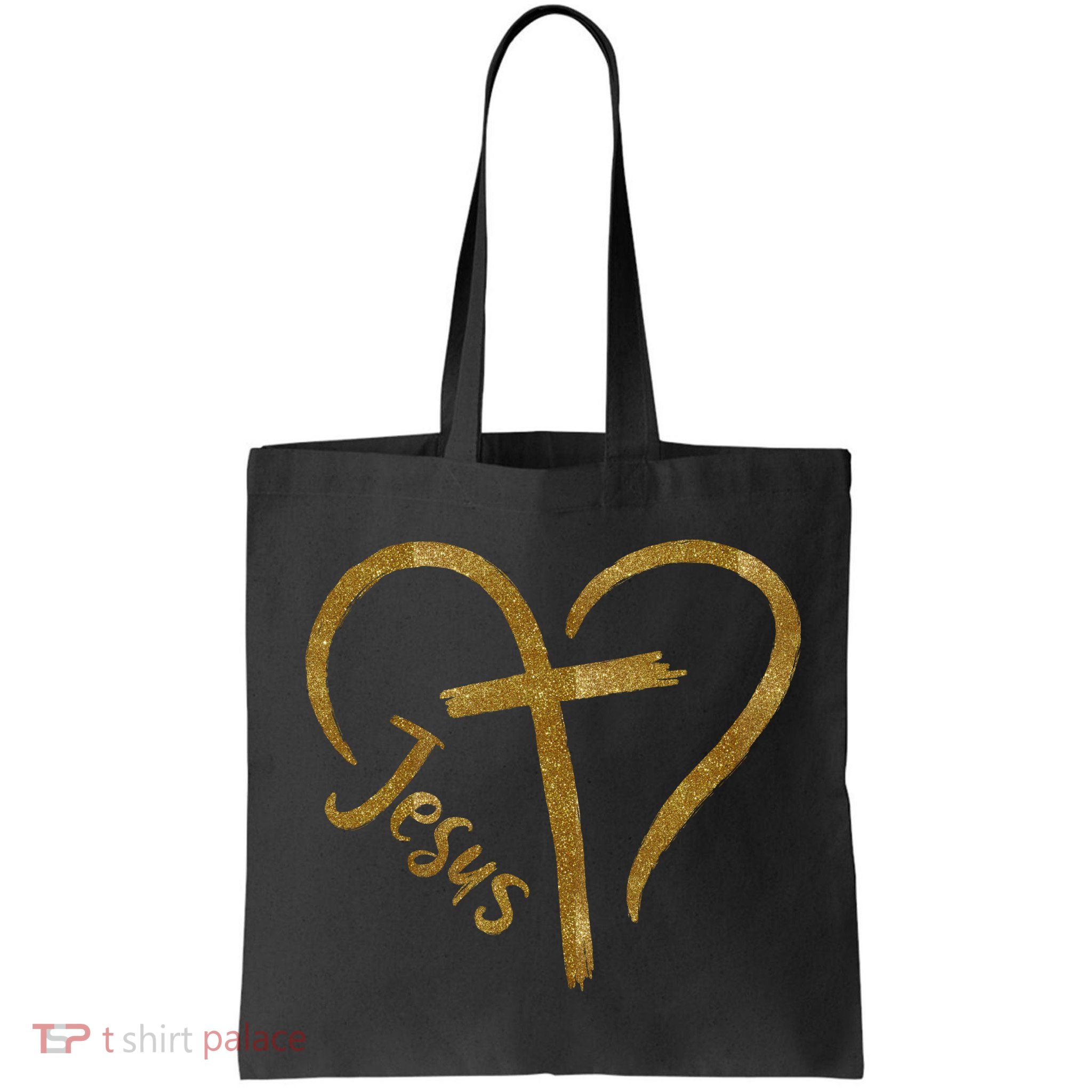 Jesus Cross Heart Christianity Bag