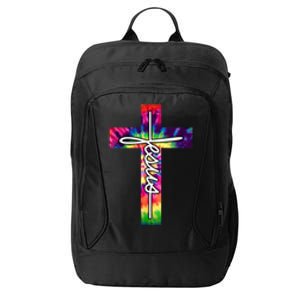 Jesus Christian Hippie Graphic Tees Tie Dye Cross City Backpack