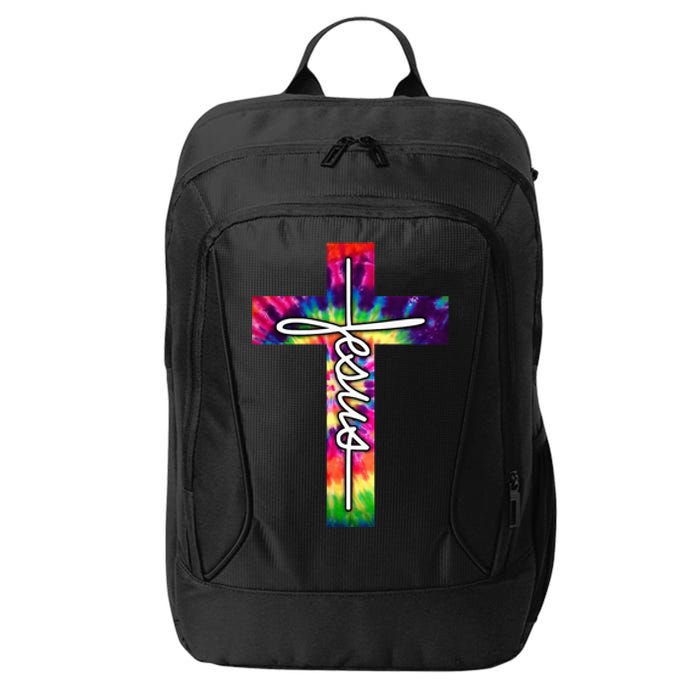 Jesus Christian Hippie Graphic Tees Tie Dye Cross City Backpack