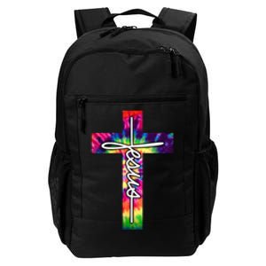 Jesus Christian Hippie Graphic Tees Tie Dye Cross Daily Commute Backpack