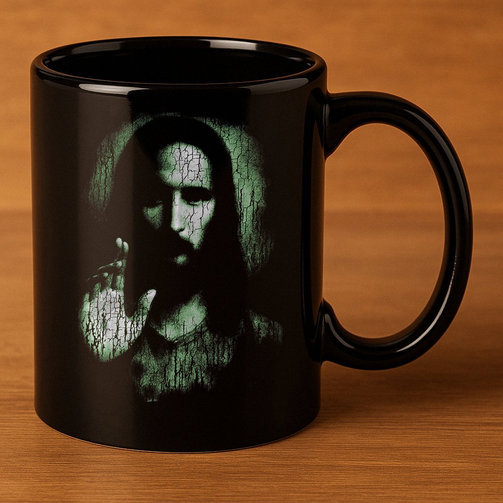 Jesus Christ Holy Face Blessing Christian Faith  11oz C Handle Ceramic Mug