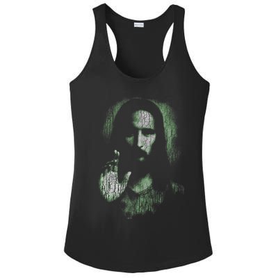 Jesus Christ Holy Face Blessing Christian Faith  Ladies PosiCharge Competitor Racerback Tank