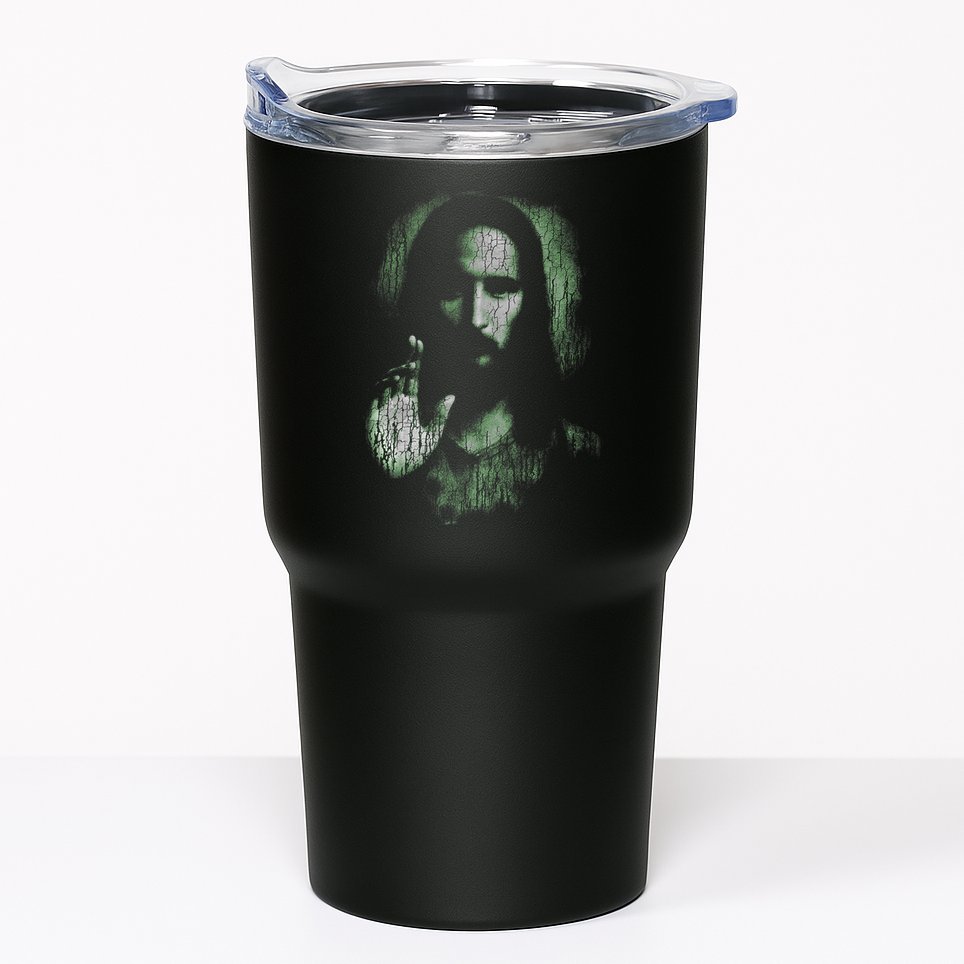Jesus Christ Holy Face Blessing Christian Faith  Tumbler