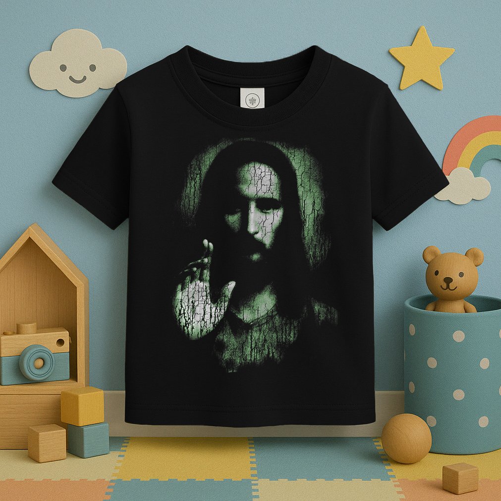 Jesus Christ Holy Face Blessing Christian Faith  Toddler T-Shirt