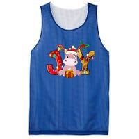 Joy Christmas Hippotamus Christmas Crew Xmas Family Matching Gift Mesh Reversible Basketball Jersey Tank