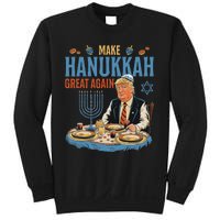 Jewish Celebrate Hanukkah Great Again President Trump Sweatshirt