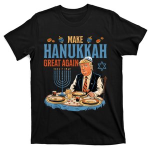 Jewish Celebrate Hanukkah Great Again President Trump T-Shirt