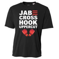 Jab Cross Hook Uppercut Professional Kickboxer Cooling Performance Crew T-Shirt