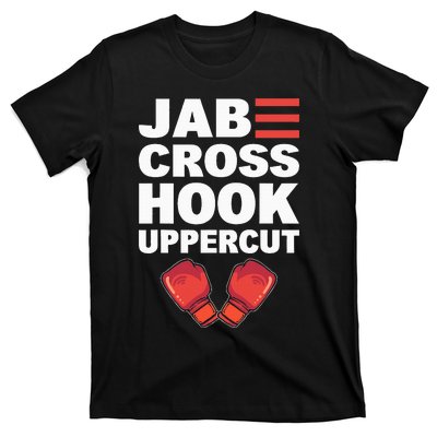 Jab Cross Hook Uppercut Professional Kickboxer T-Shirt