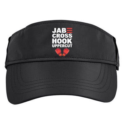 Jab Cross Hook Uppercut Professional Kickboxer Adult Drive Performance Visor