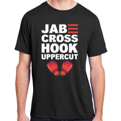 Jab Cross Hook Uppercut Professional Kickboxer Adult ChromaSoft Performance T-Shirt