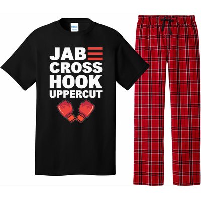 Jab Cross Hook Uppercut Professional Kickboxer Pajama Set