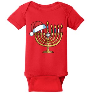 Jewish Christmas Hanukkah Chanukah Holiday Baby Bodysuit