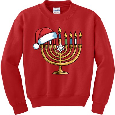 Jewish Christmas Hanukkah Chanukah Holiday Kids Sweatshirt