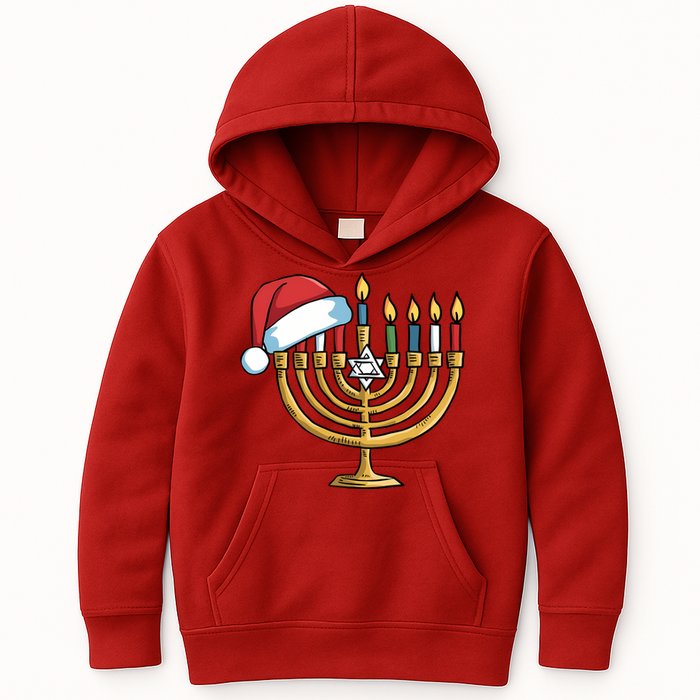 Jewish Christmas Hanukkah Chanukah Holiday Kids Hoodie